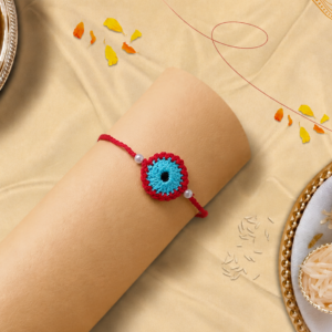 Divine Nazar Crochet Rakhi