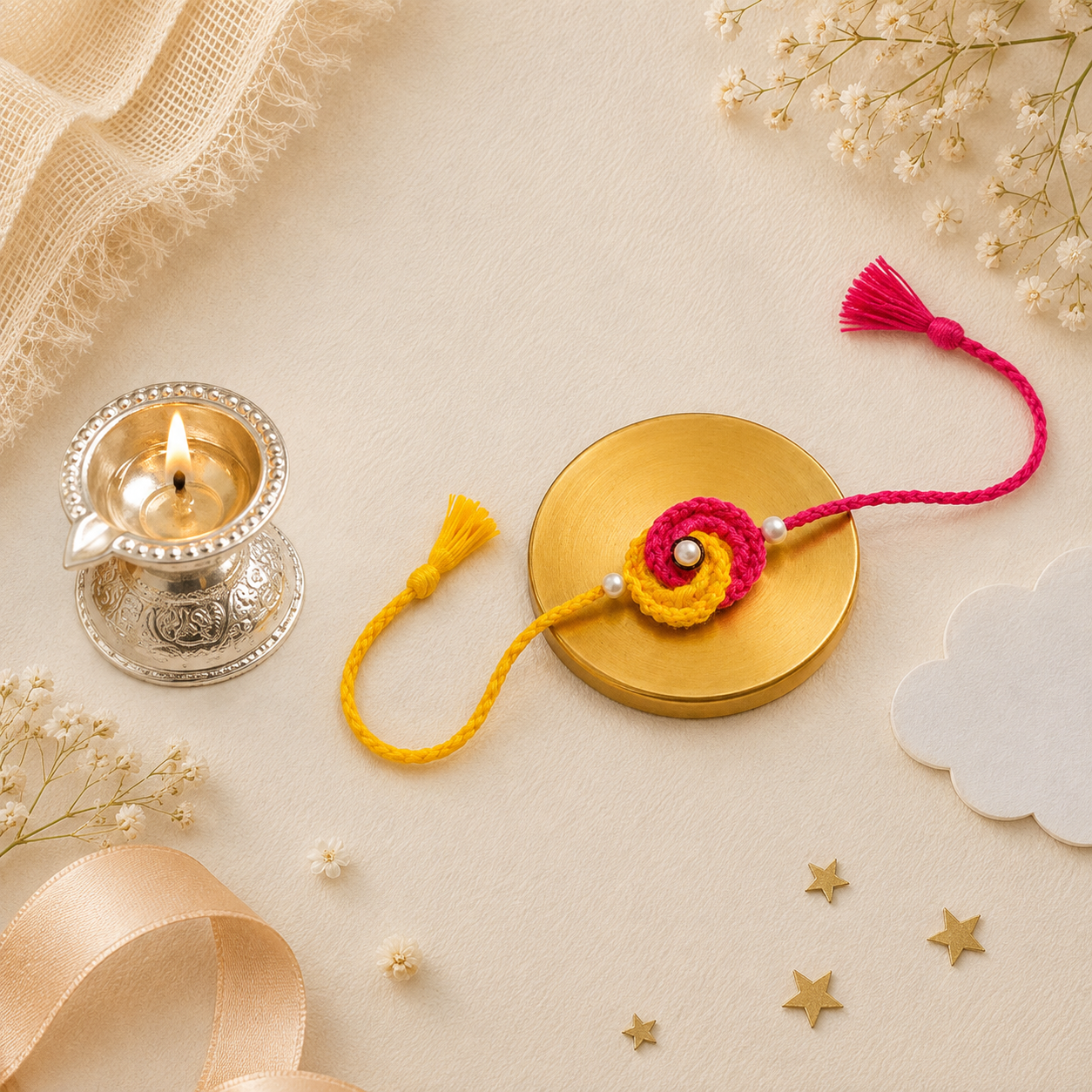 Sunrise Swirl Rakhi